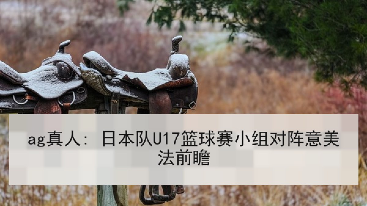 ag真人: 日本队U17篮球赛小组对阵意美法前瞻